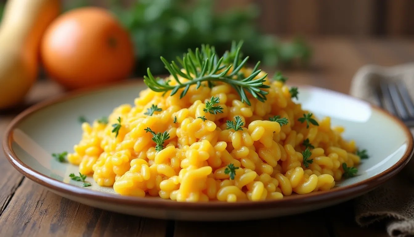 La sorprendente rinascita del risotto alla zucca: scopri il piatto che conquista la cucina italiana