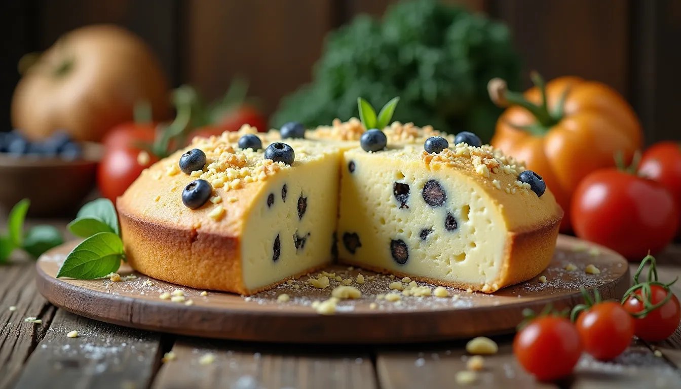 Un abbinamento inaspettato: come indivia e formaggio blu trasformano la torta d’inverno